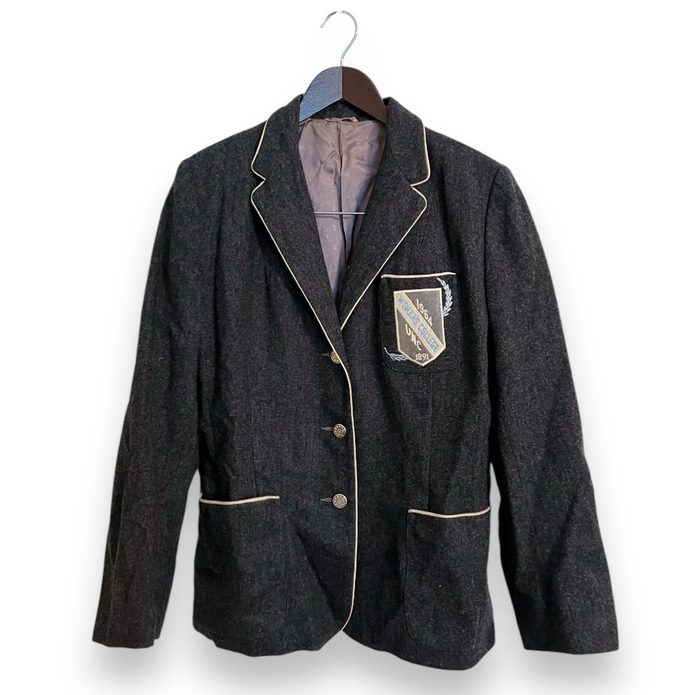 Vintage Blazers By Sylvia Putziger Gray 1964 Women’s College UNC Blazer